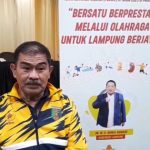 Ketua Harian KONI Lampung Ungkap Target Mendali dan Jumlah Cabor PON 2024